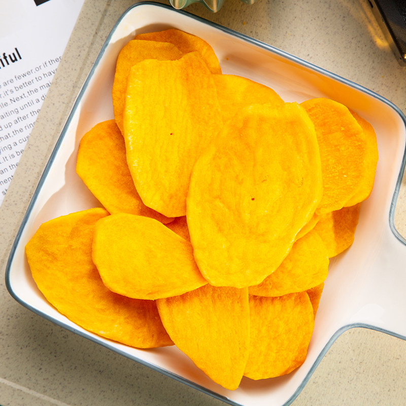 地瓜脆红薯干无糖脱水粗粮脆