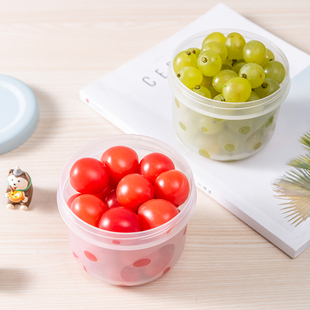 水果盒子沥水保鲜盒零食盒 水果盒便当盒便携外出儿童宝宝小学生装