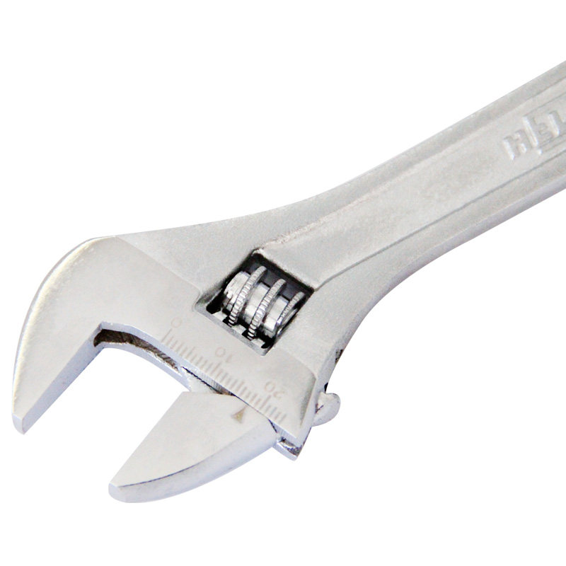 扳手赫力斯铬钒合金钢欧式开口维修活络可调调节活扳手