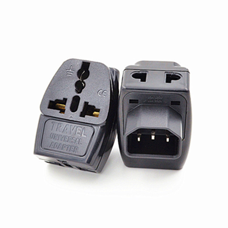 c14转换插头一转三位服务器通用万用插座插排转换插头