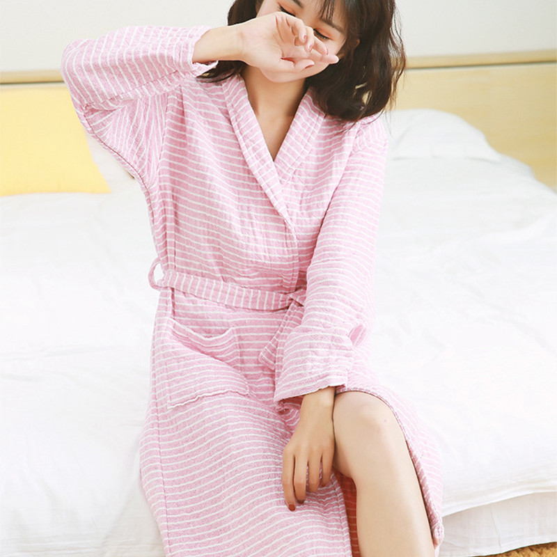 浴袍情侣款女长款一对吸水速干纯棉全棉毛巾浴裙