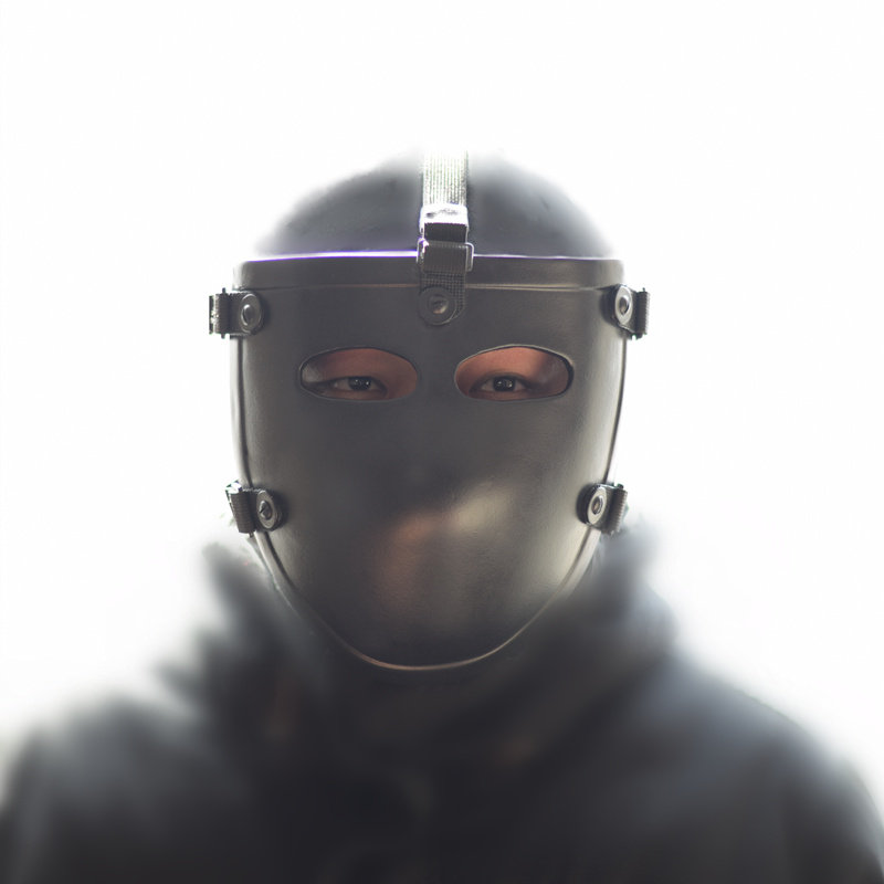 永威进口凯夫拉防弹战术面具透明户外超轻全脸面罩