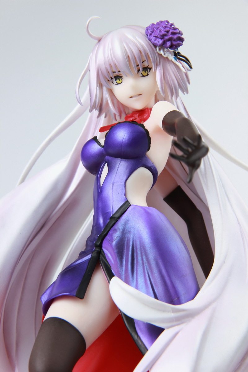 模型机箱摆件 国产优质版 fgo saber 手办 晚礼服黑贞德 fate - 痕风