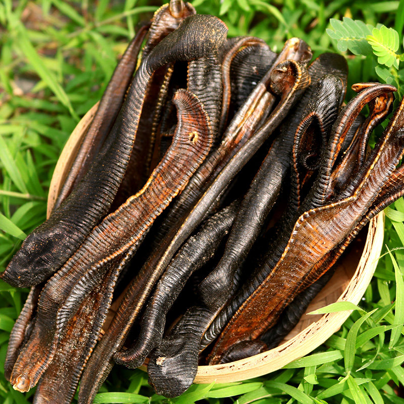 清水吊干水蛭中药材蚂蟥100g不加加盐矾另售干其他药食同源食品