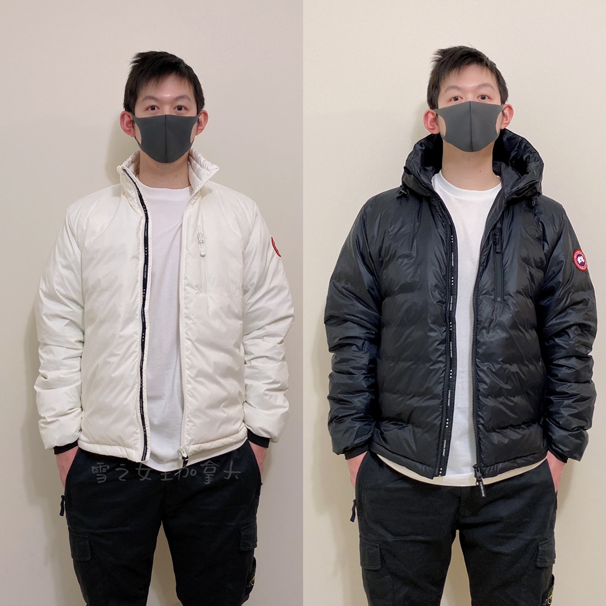 canada goose 大鹅 lodge hoody jacket男款无帽连帽轻薄羽绒服