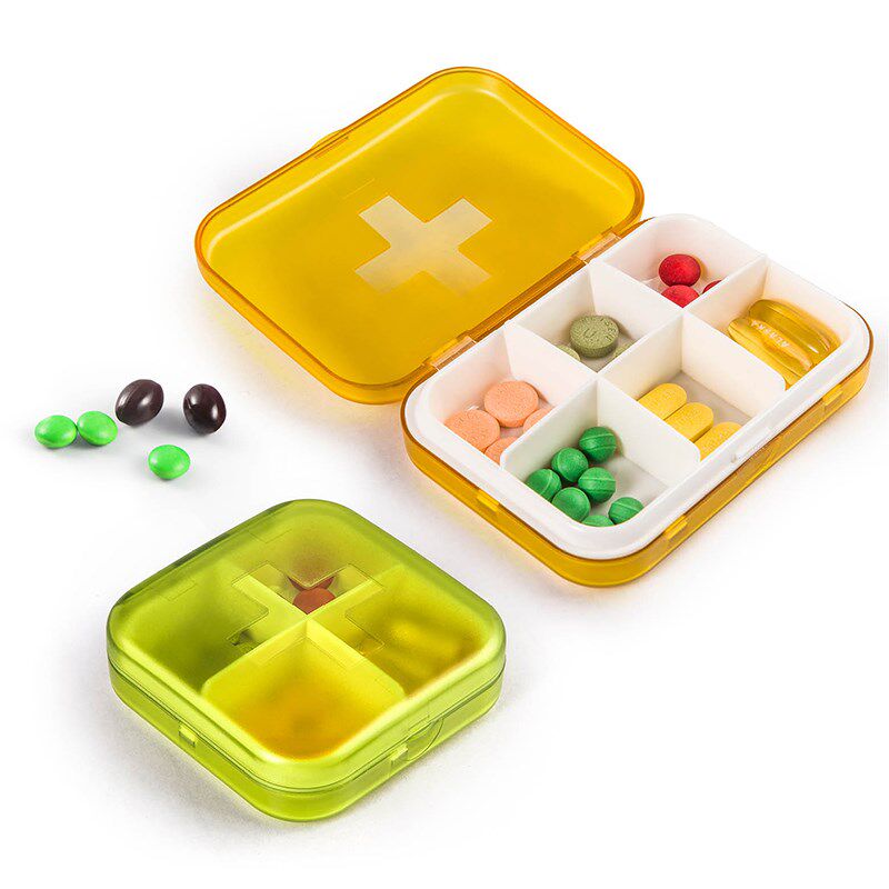 药物一周便利精致方便随身携带的小药盒 小号老人微型大容量密封