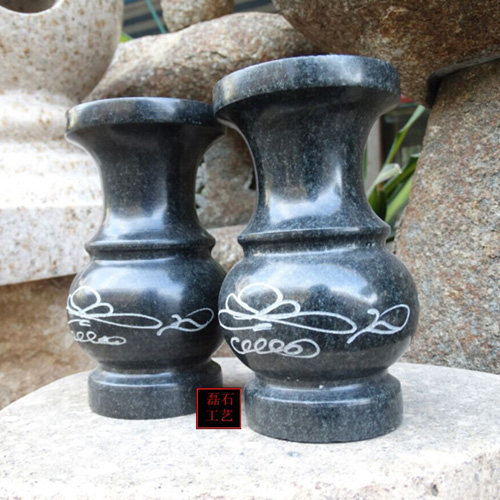 烛台石雕石烛台雕刻蜡烛摆件寺庙石蜡台蜡台装饰石雕