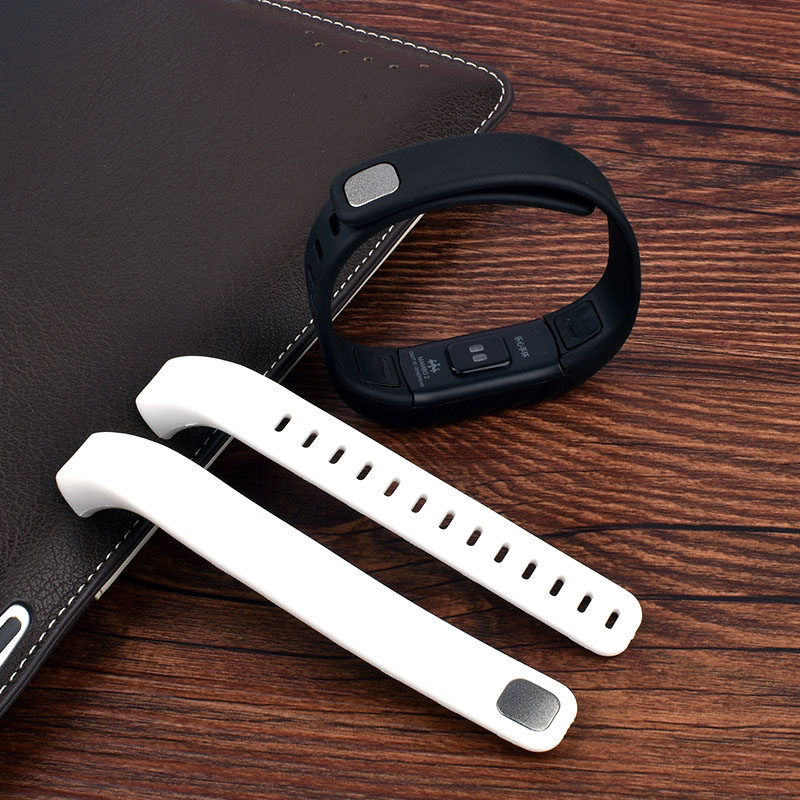 适用乐心手环腕带mambo1/2智能手环替换表带双扣2ziva彩色运动表