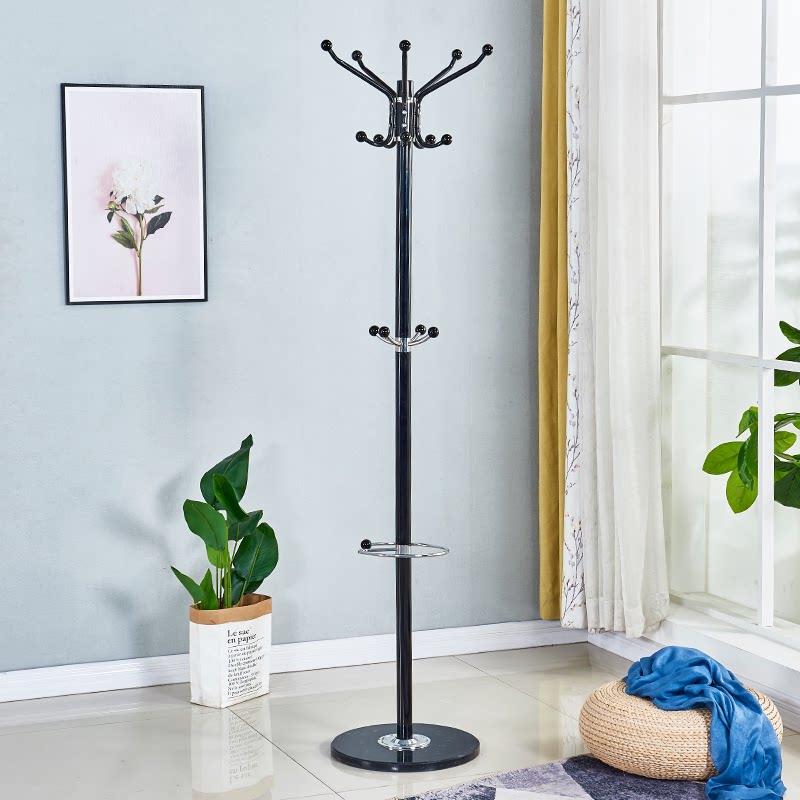 衣架挂衣衣帽架落地简约旋转现代铁艺卧室客厅衣帽架