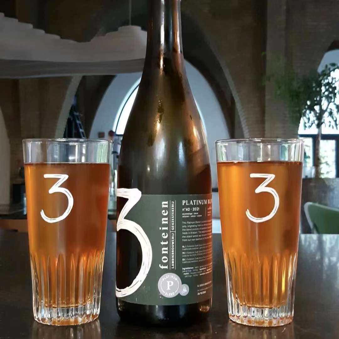 三泉fonteinen铂金金玉蜂蜜黄金玉单瓶比利时泉精啤酒啤酒
