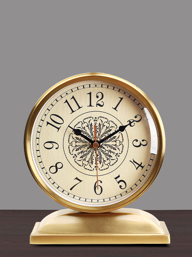 宝丽装饰创意个性时钟客厅欧式轻奢北欧丽纯钟北欧摆件