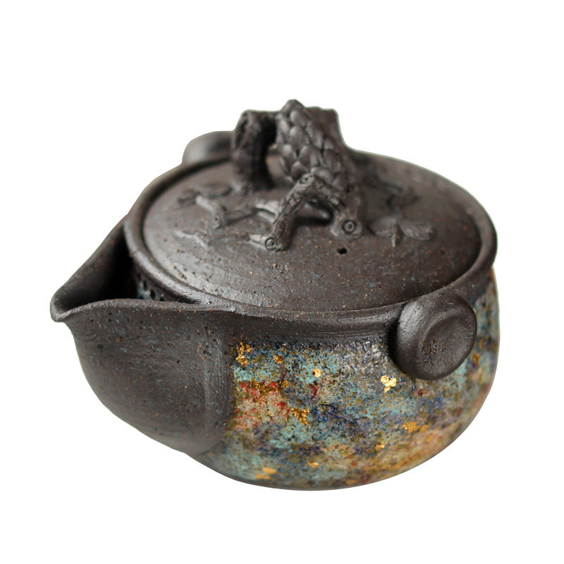 慕陶曾华得岩矿宝瓶壶日式家用茶具手工泡茶茶壶茶壶