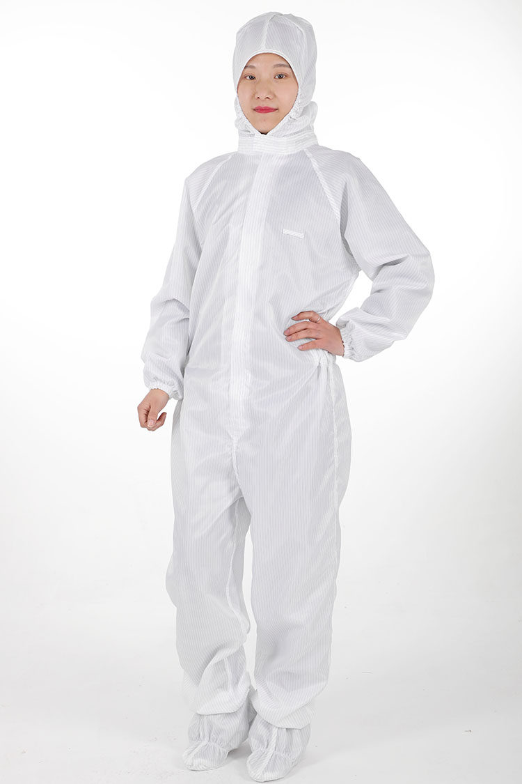 羽兴防静电连体工作服连帽无尘衣服洁净车间男女防护服