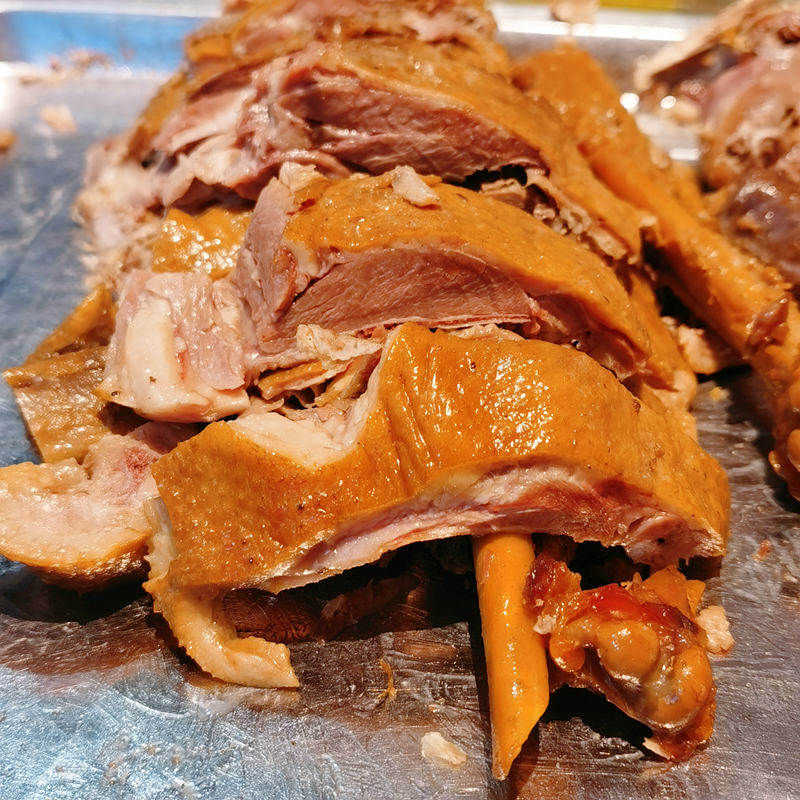 【对青烤鹅_整只】新鲜即食正宗哈尔滨特产卤味烧鹅真空装熟食