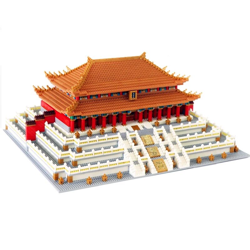 乐高故宫积木天安门拼装成年高难度颗粒中国巨大建构