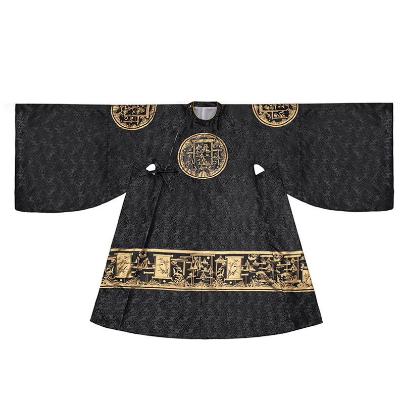 清和赋明圆领袍马原创情侣汉服春夏季男女全套汉服