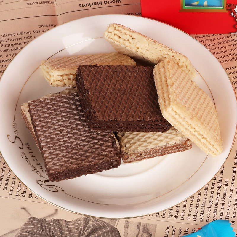 山姆loacker莱家迷你巧克力威化饼干礼盒盒装600g威化饼干