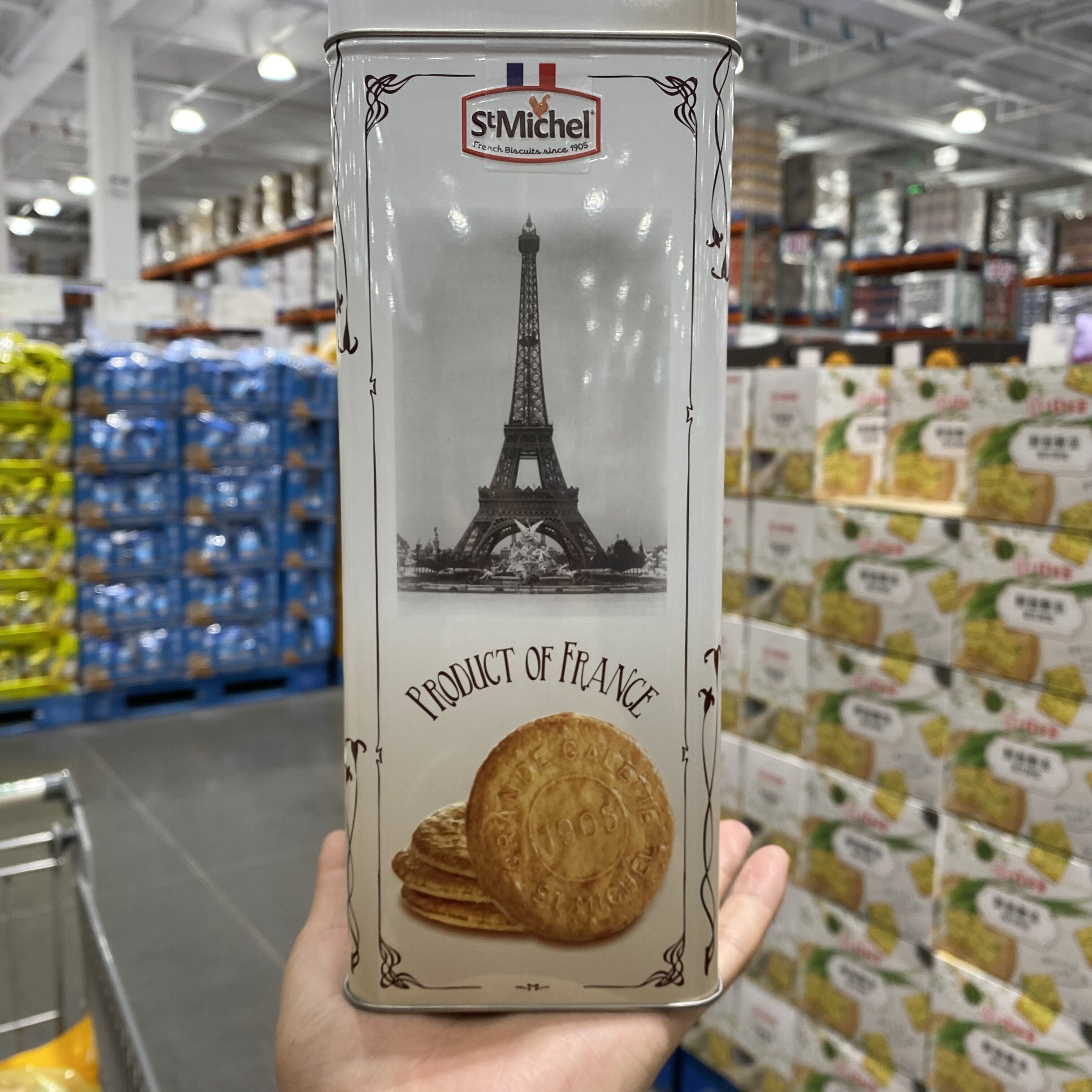 饼干lagrandegalette法国铁塔曲奇600g法式酥脆酥性饼干