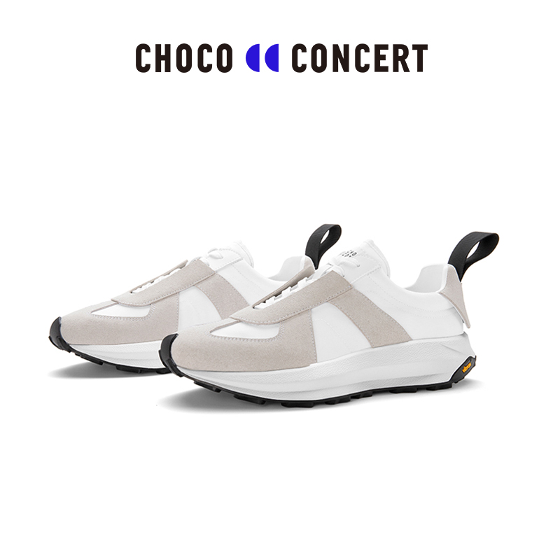 CHOCO CONCERT设计鞋履丨2021早春真皮德训复古休闲跑鞋男女鞋 - 图0