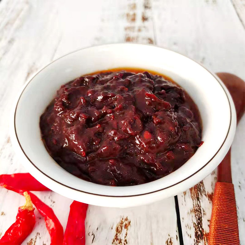 胡玉美蚕豆辣酱安徽安庆特产重辣豆瓣酱油椒酱酱类调料