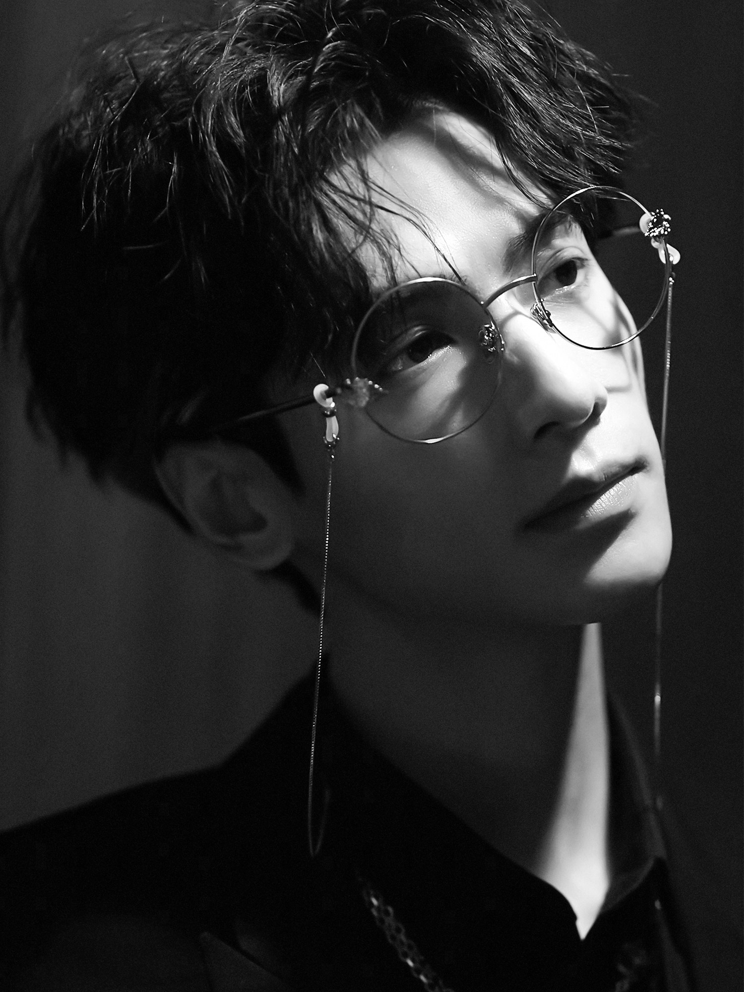whatevereyewear罗云熙同款复古银边眼镜太阳镜时尚叶子太阳眼镜