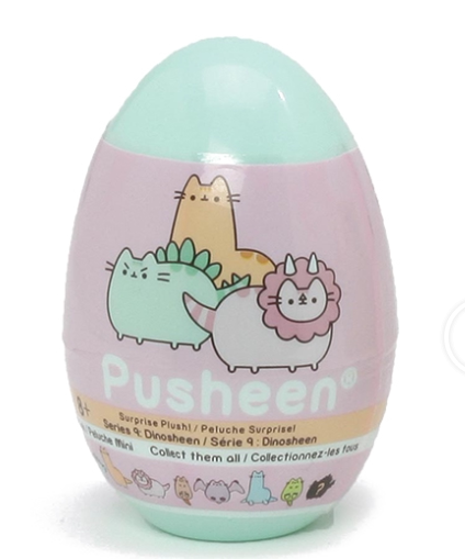 恐龙动物魔法冬季gund胖吉pusheen猜猜盲盒猫咪潮玩盲盒