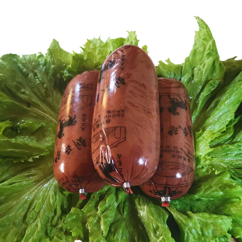 驴肉河北500g一根香肠五香特产肉糕灌肠火烧驴肉