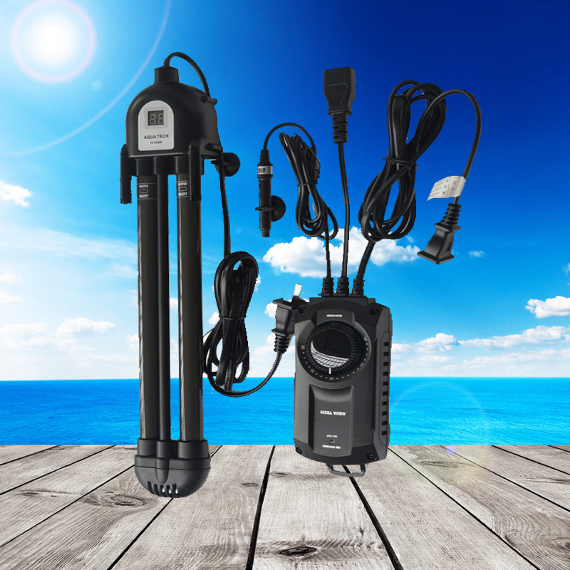 日本圣太科加热鱼缸自动恒温水族箱外置温控器600w温控设备