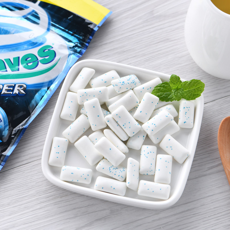 中国台湾airwaves劲浪呛凉口香糖薄荷62g44开车戒烟口香糖