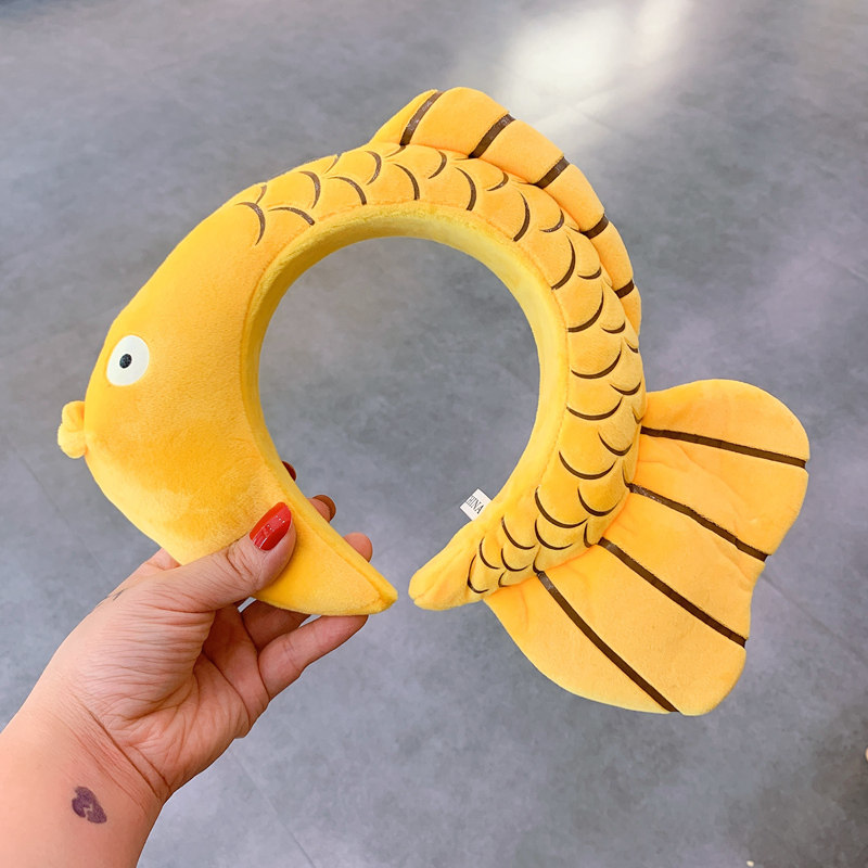 创意ins搞怪鲤鱼发箍网红头饰少女发饰