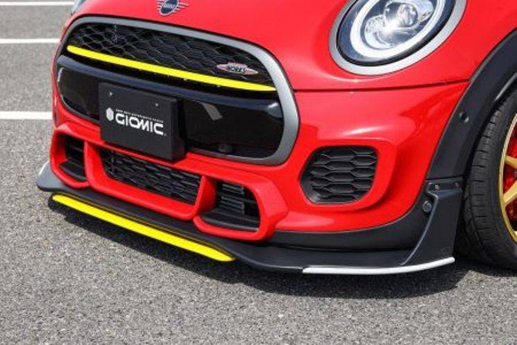 宝马迷你车身包围改装bmwminif56jcw下唇pdc倒车雷达保险杠