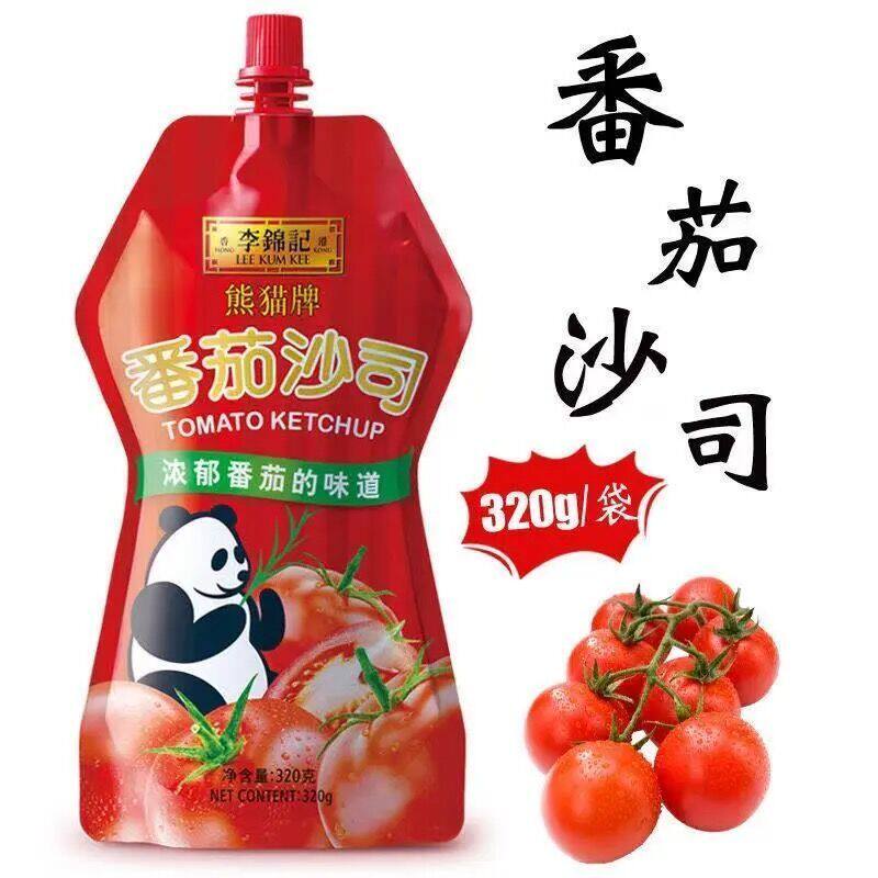 李锦记番茄沙司320g番茄酱薯条鸡翅手抓饼蘸意大利番茄酱
