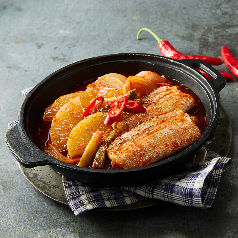 韩国美食进口食品膳府南大门红烧带鱼调料刀鱼酱类调料