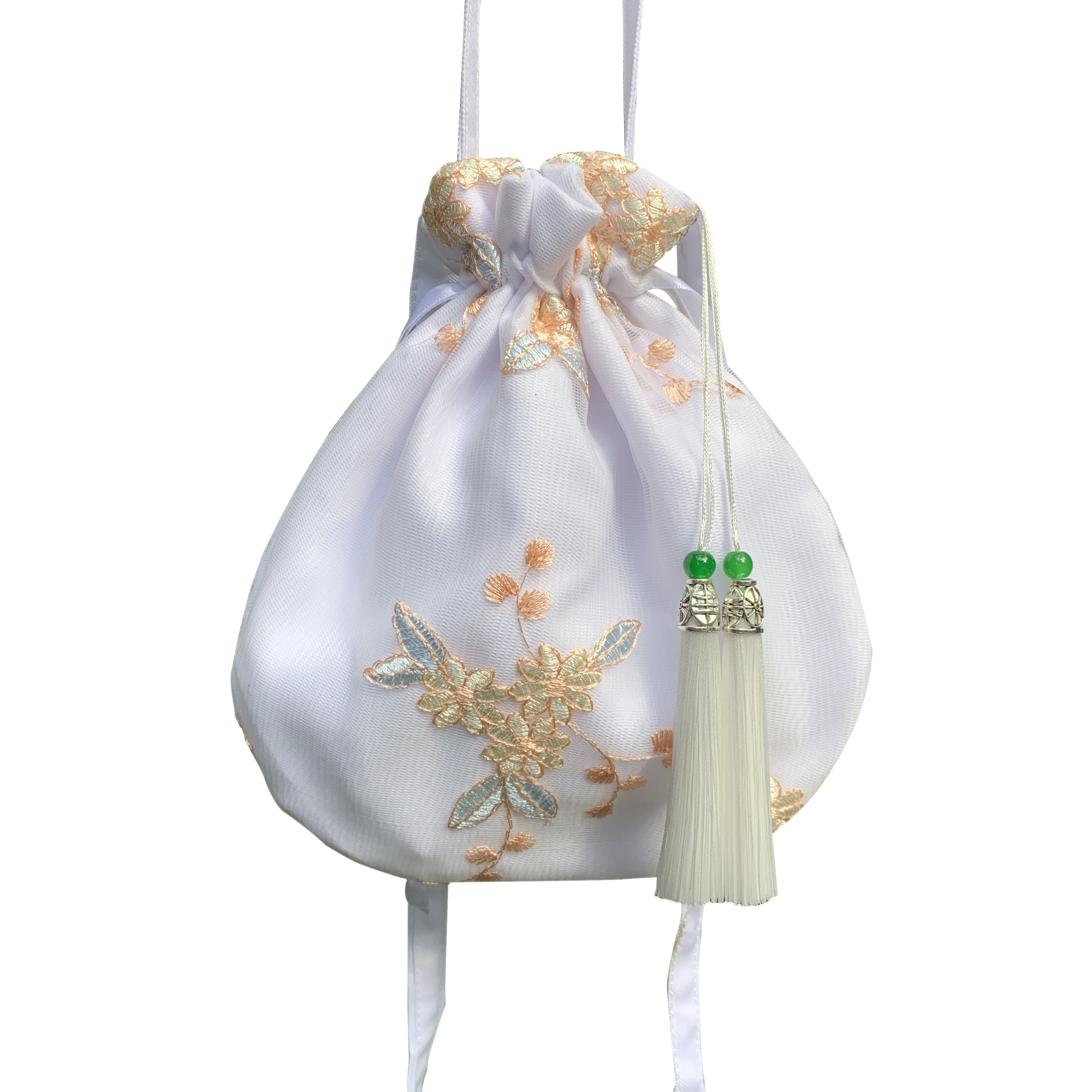 2019新款汉服包包古风斜挎单肩手提包绣花中国女士包袋