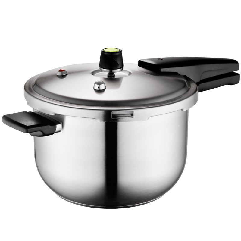 爱仕达高压锅不锈钢家用燃气电磁炉通用防爆压力锅12356人压力锅