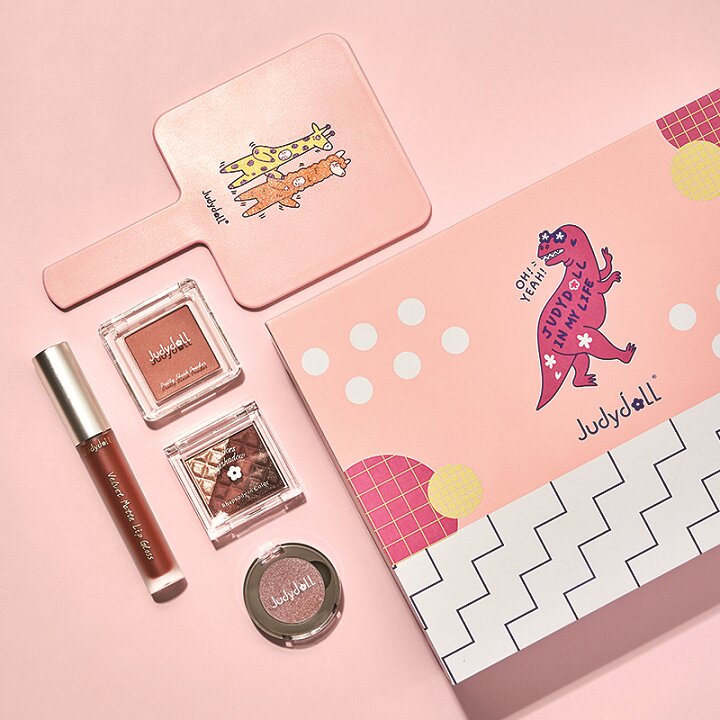 judydoll橘朵限定礼赞礼盒巧克力眼影唇釉彩妆套装