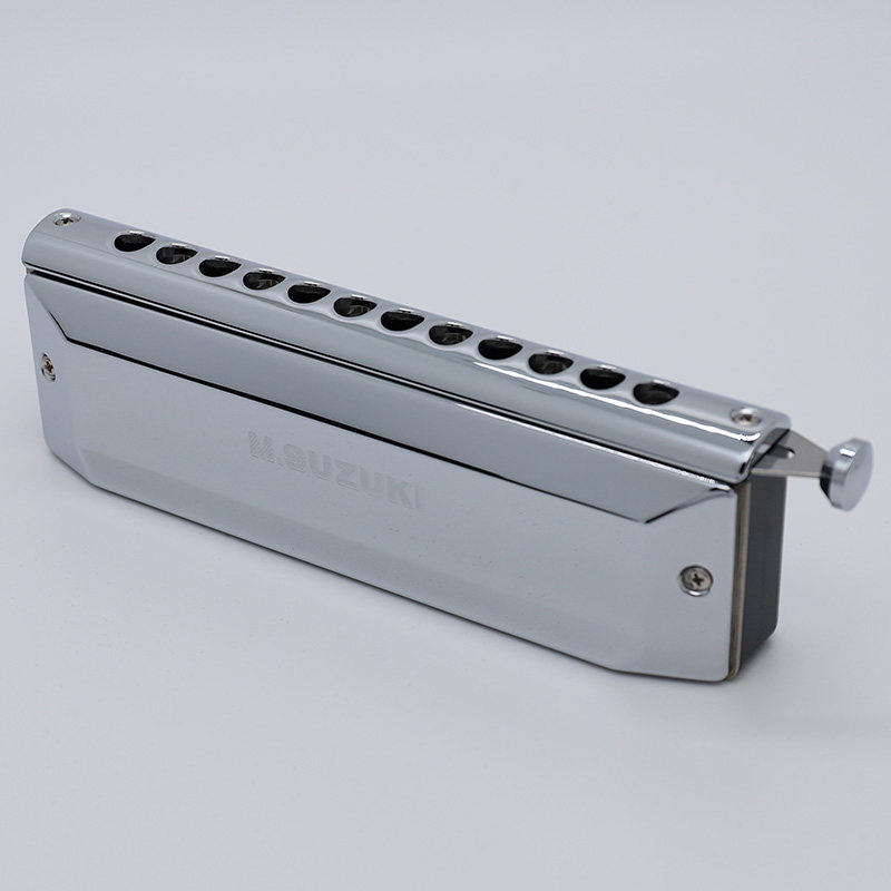 日本铃木suzukiscx4812孔半音阶口琴初学者成人入门学生专业