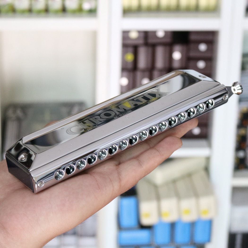 日本铃木suzuki scx-64 16孔半音阶口琴初学者成人入门儿童专业