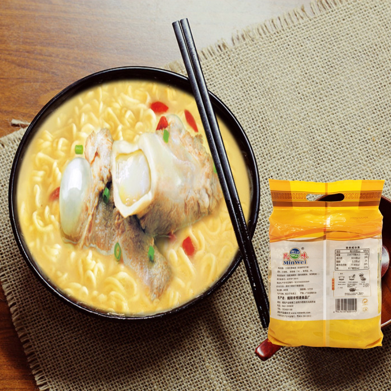 民味汤大骨味面800g方便面原汁猪骨泡面方便速食面条