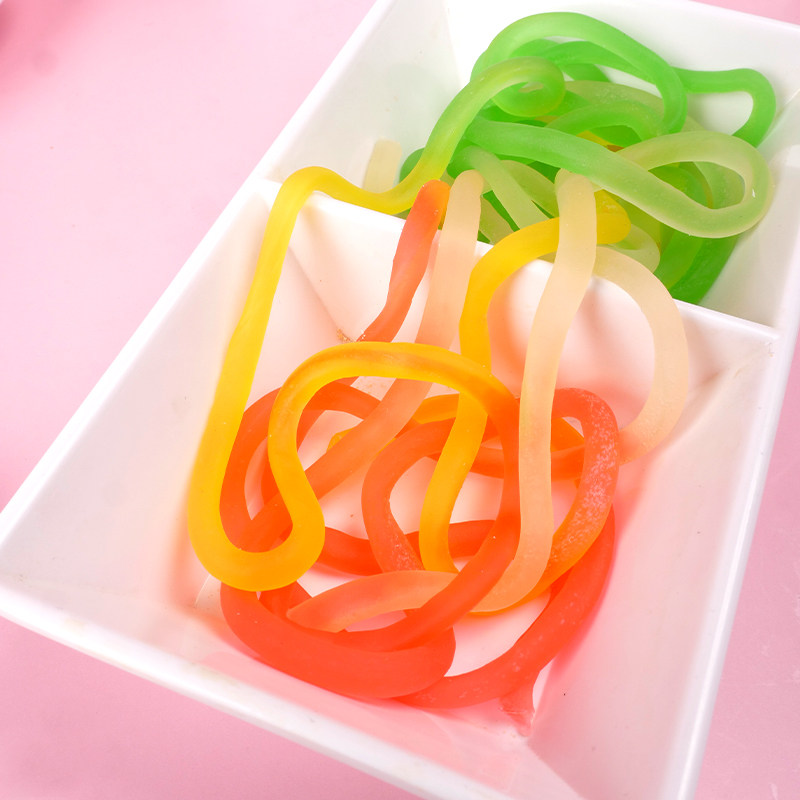 糖果怀旧零食优卡五彩绳整袋30包儿时记忆小吃传统糖果