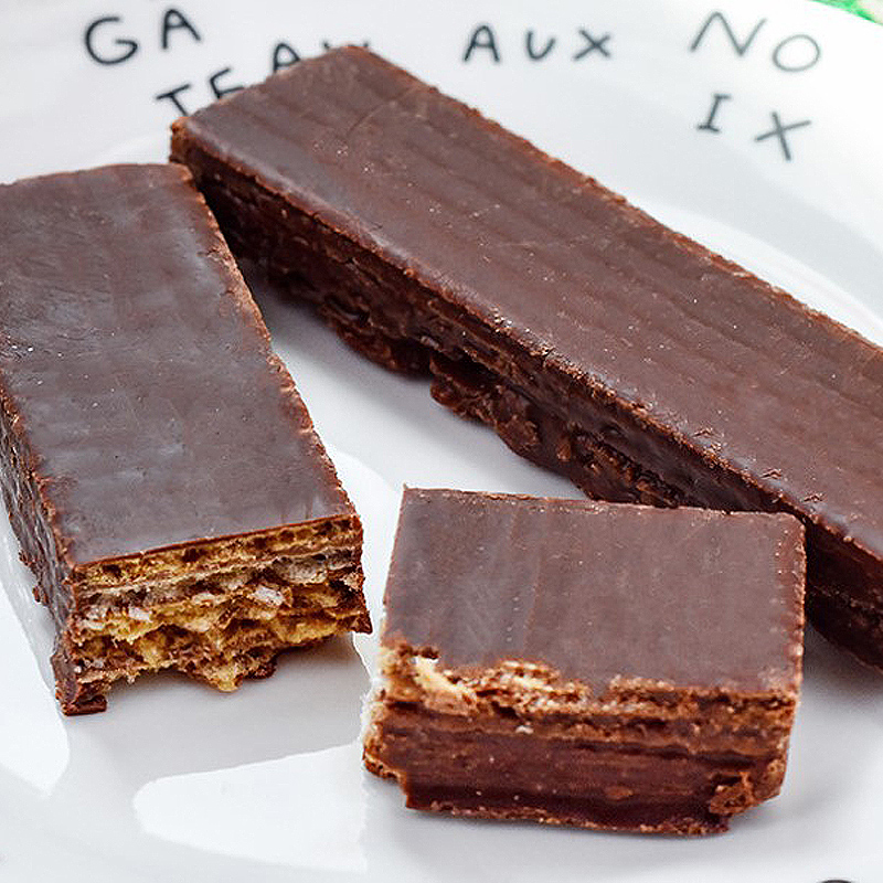 8090怀旧零食天津环美可可威化瓦夫巧克力饼干巧克力制品