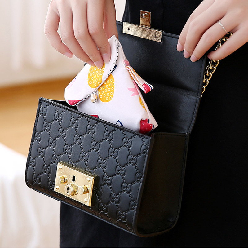 大容量姨妈收纳包可爱便携卫生巾袋子卫生月事小包卫生巾收纳包