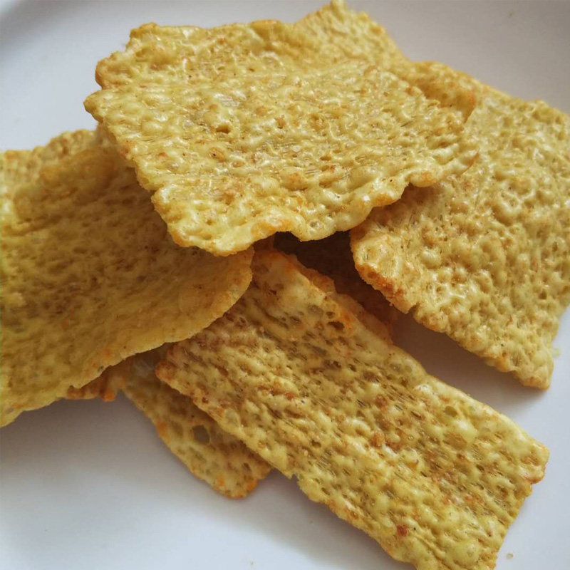 锅巴苦荞片荞麦苦荞薄片散装香酥脆片油炸膨化食品膨化食品