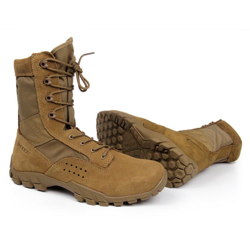 美国bates贝特斯眼镜蛇8寸热带沙漠靴轻便透气缓震战术鞋子e08680