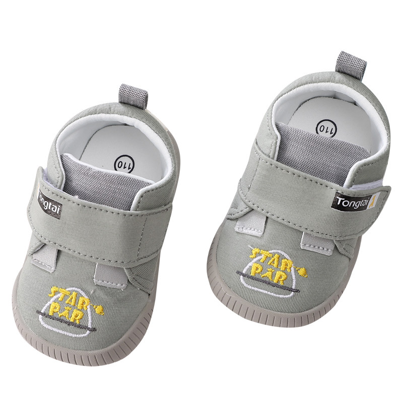 童泰婴儿鞋防滑软底宝宝学步春秋男女幼童小布学步鞋