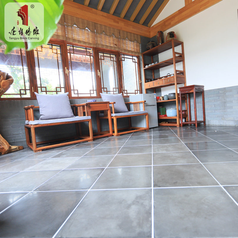 唐语复古平方砖仿客厅仿古砖文化地板中式砖新仿古砖包括文化石