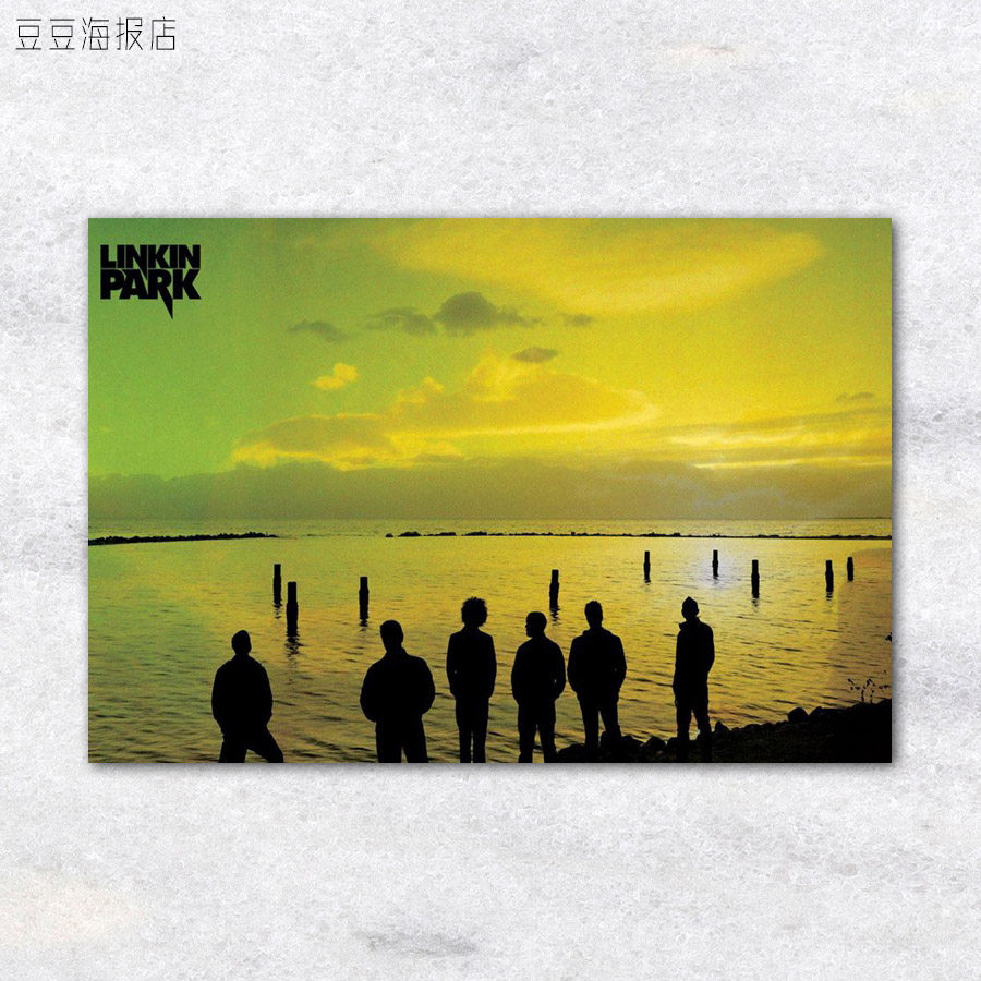 音乐海报林肯公园乐队linkinpark装饰画美国摇滚挂壁现代装饰画
