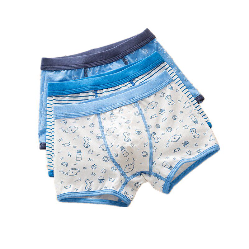 儿童纯棉内裤男童宝宝男孩小童中大内裤
