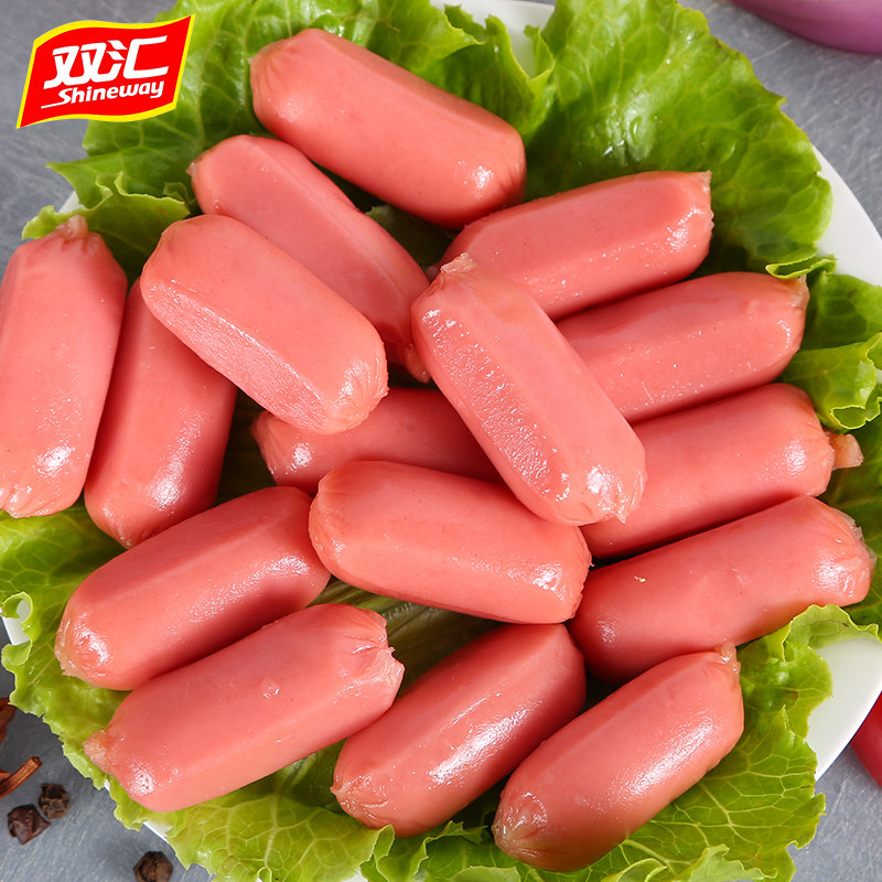 双汇台式烤香肠38g*30袋原味即食火腿肠整箱热狗肠夜宵速食零食