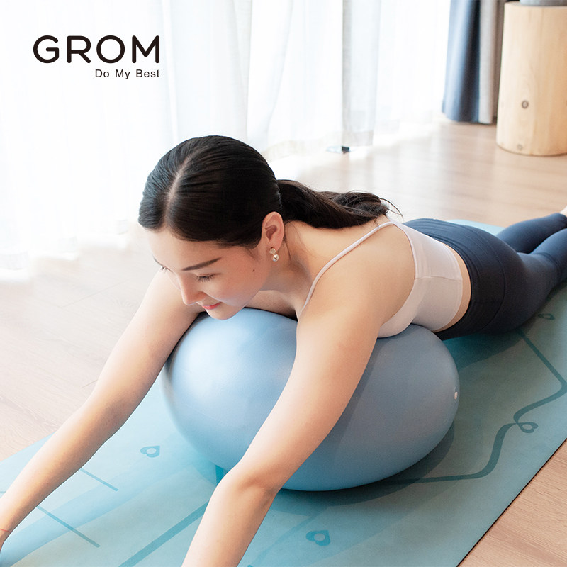 grom普拉瑜伽甜甜圈健身球平衡儿童孕妇助产瘦身瑜伽球